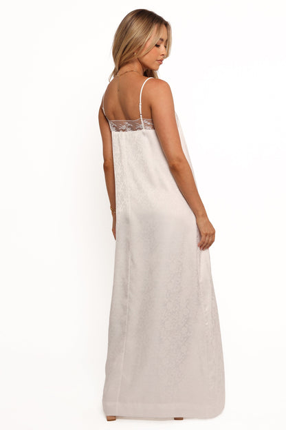 Alisha Maxi Dress - White