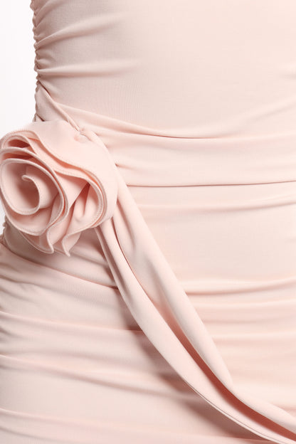 Beatrice Mini Dress - Pale Pink