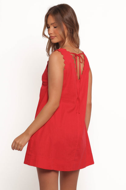 Blaine Mini Dress - Red