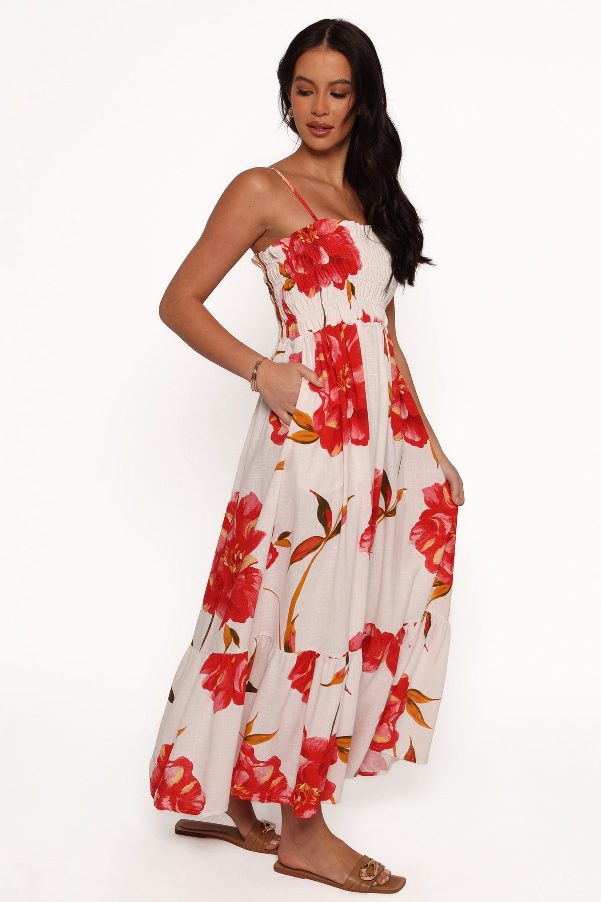 Bridger Maxi Dress - Scarlet Rose