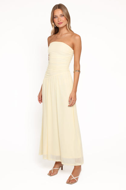 Calypso Maxi Dress - Butter Yellow