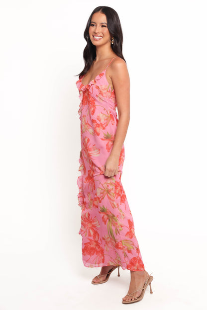 Charli Maxi Dress - Tropical Floral