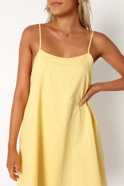 Cloella Mini Dress - Butter