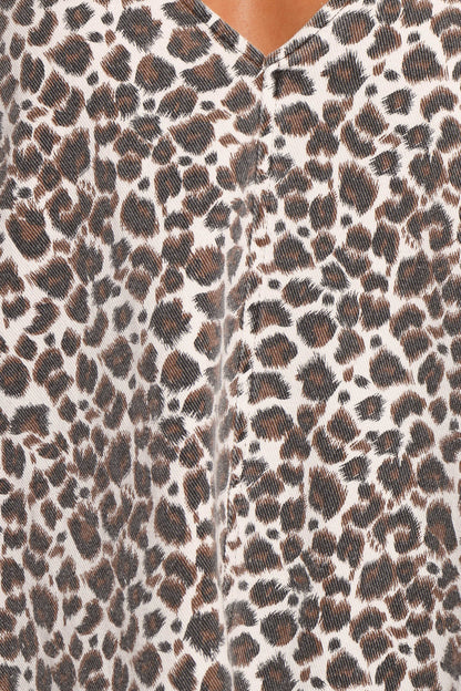 Coleman Mini Dress - Leopard