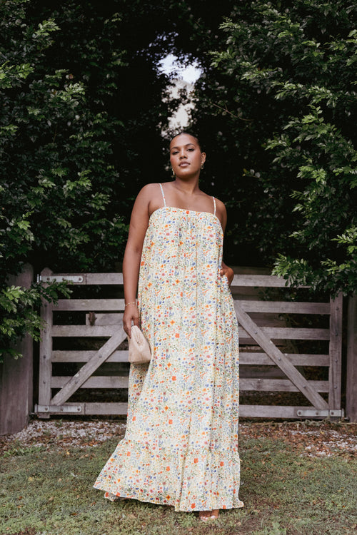 Colette Maxi Dress - Garden Floral