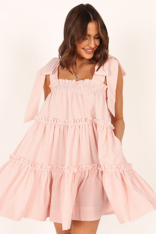 Doria Mini Dress - Pink