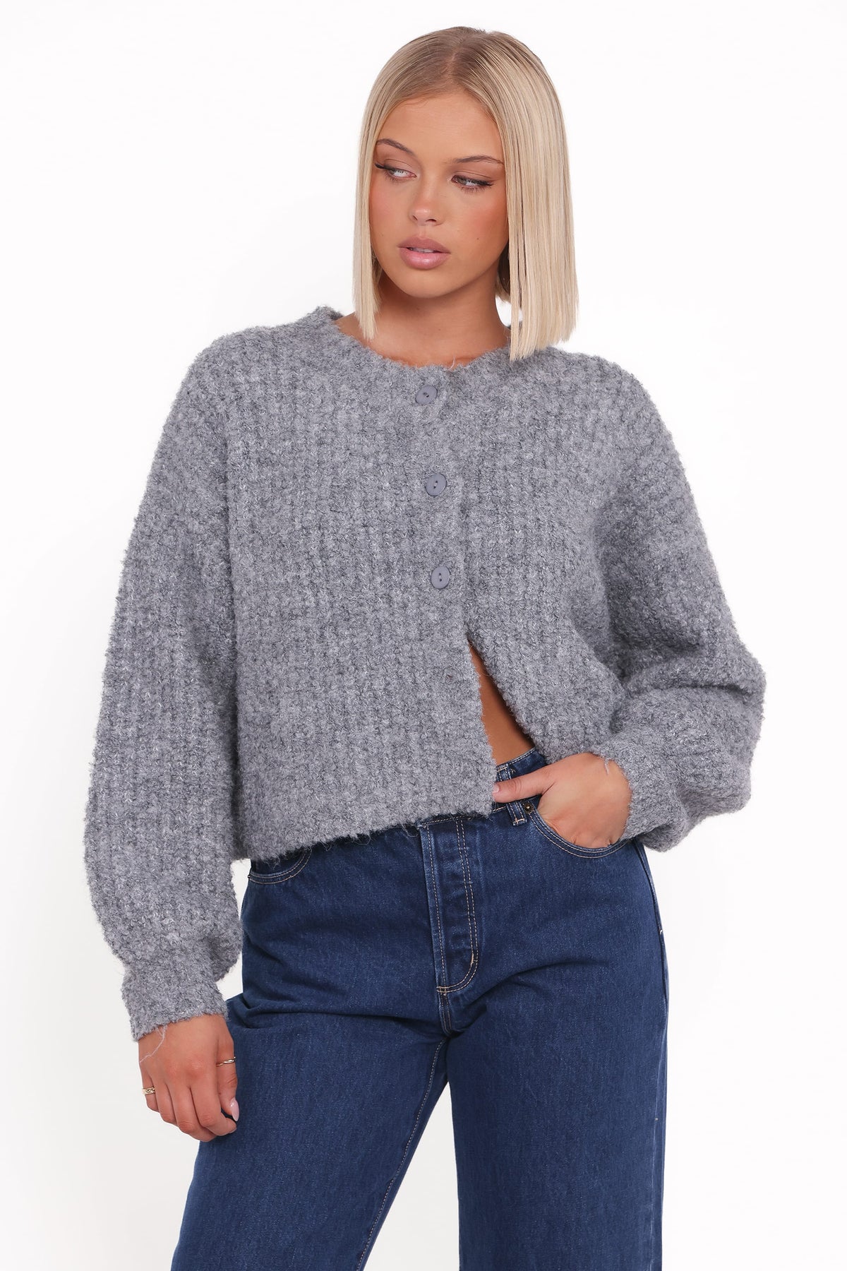 Albertine Cardigan - Grey
