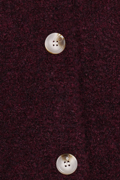 Avery Knit Vest - Wine