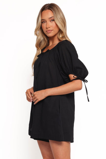 Carina Romper - Black