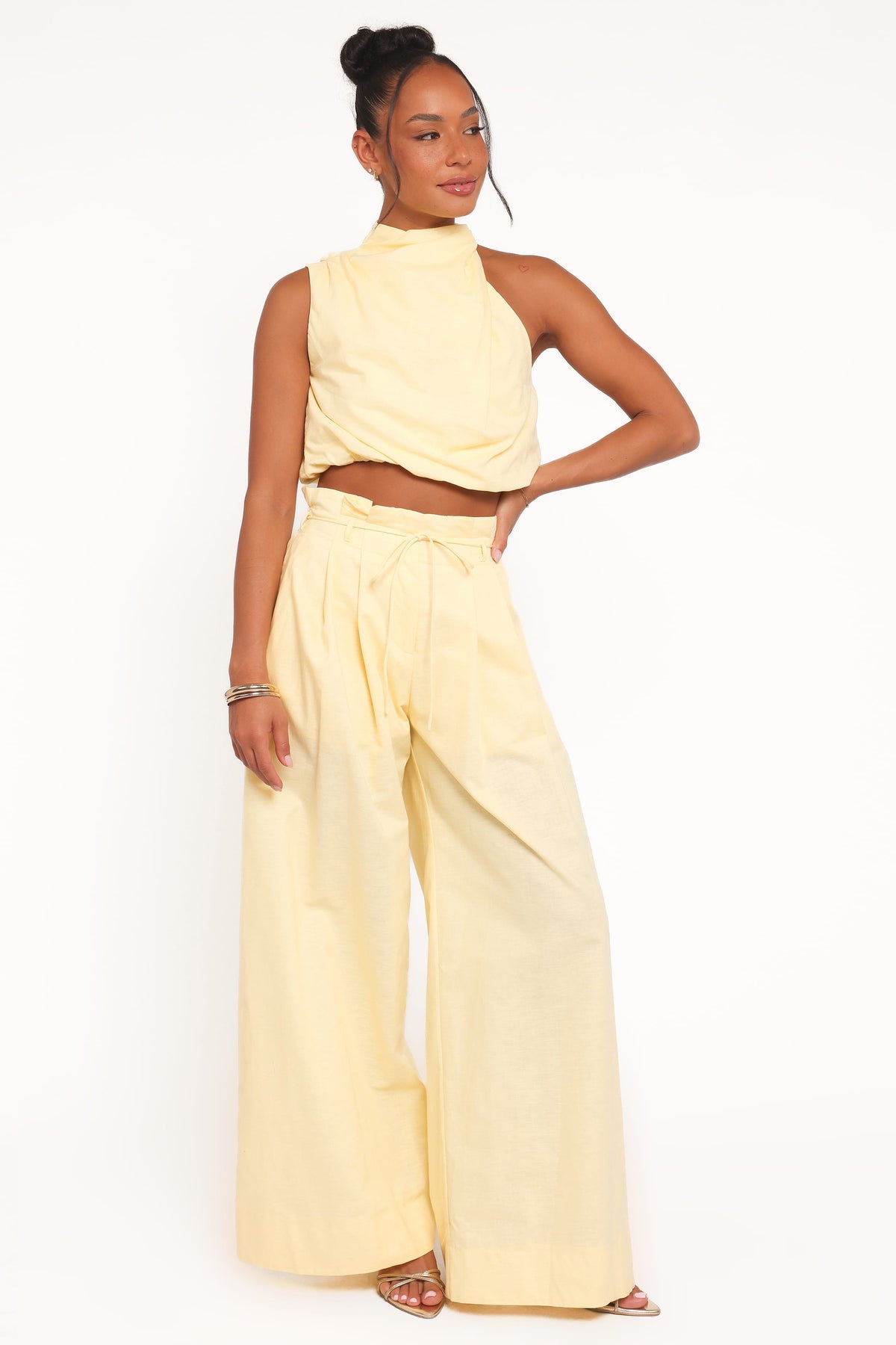 Althea Pant Set - Yellow