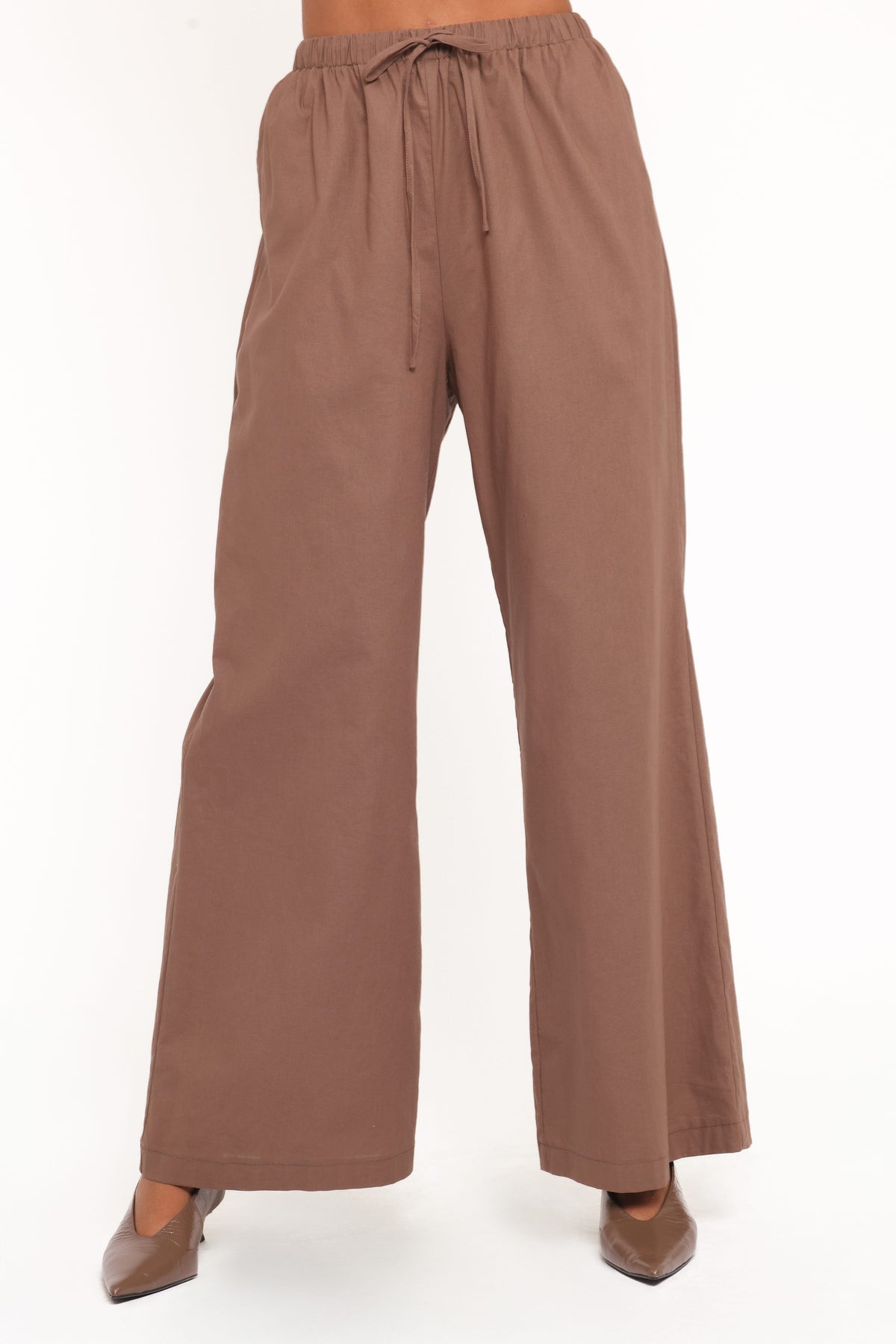 Caitlin Pant Set - Brown