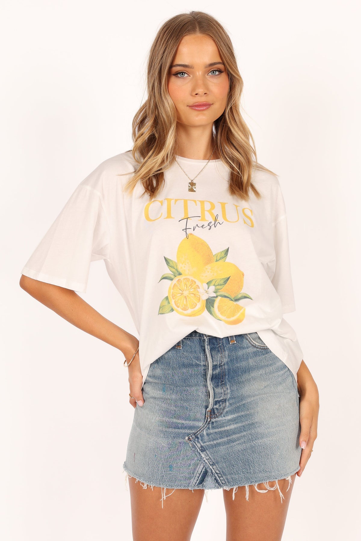 Citrus Tee - White