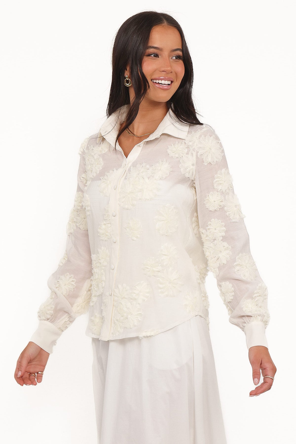 Cliona Shirt - Cream