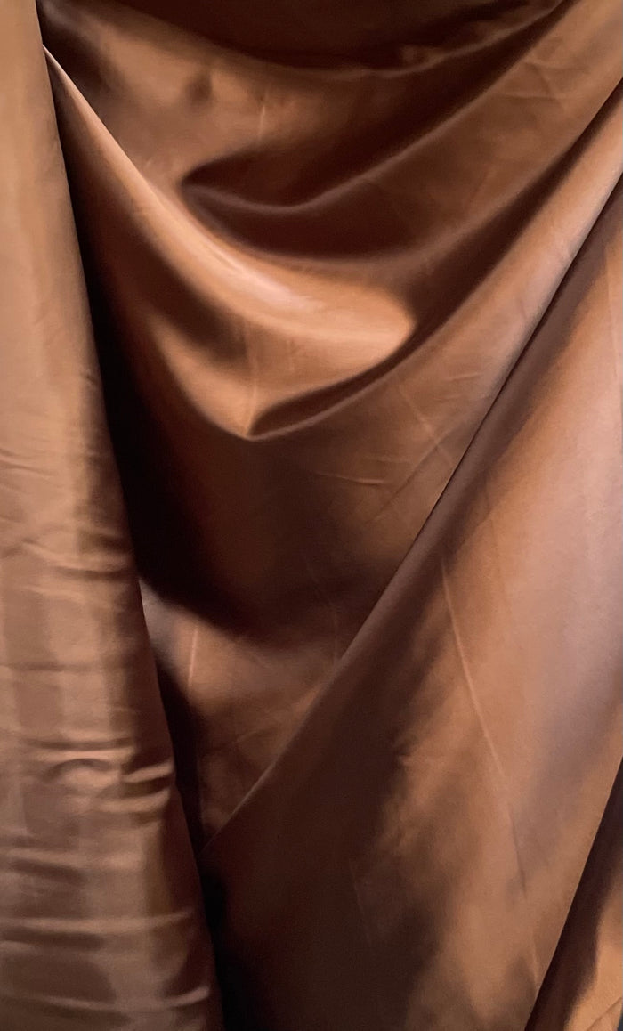 Poly Satin - Chocolate Brown