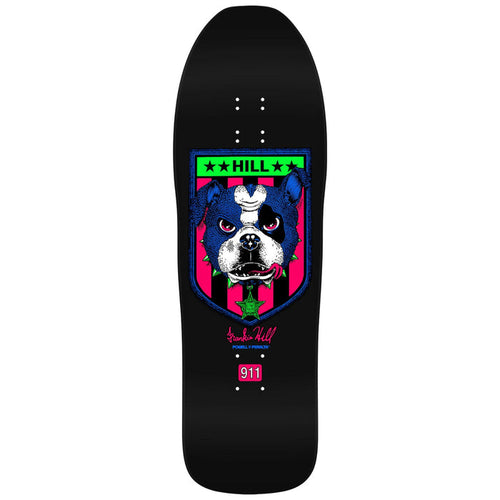 Powell Peralta Frankie Hill Bulldog Blacklight Reissue Deck 12"