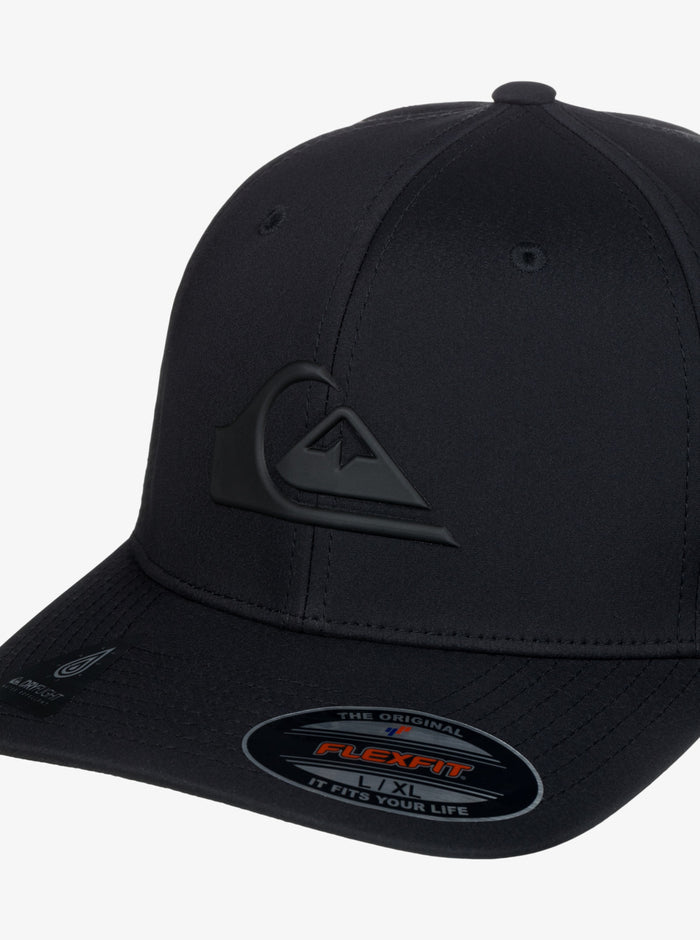 Quiksilver Amped Up Flexfit Hat - True Black