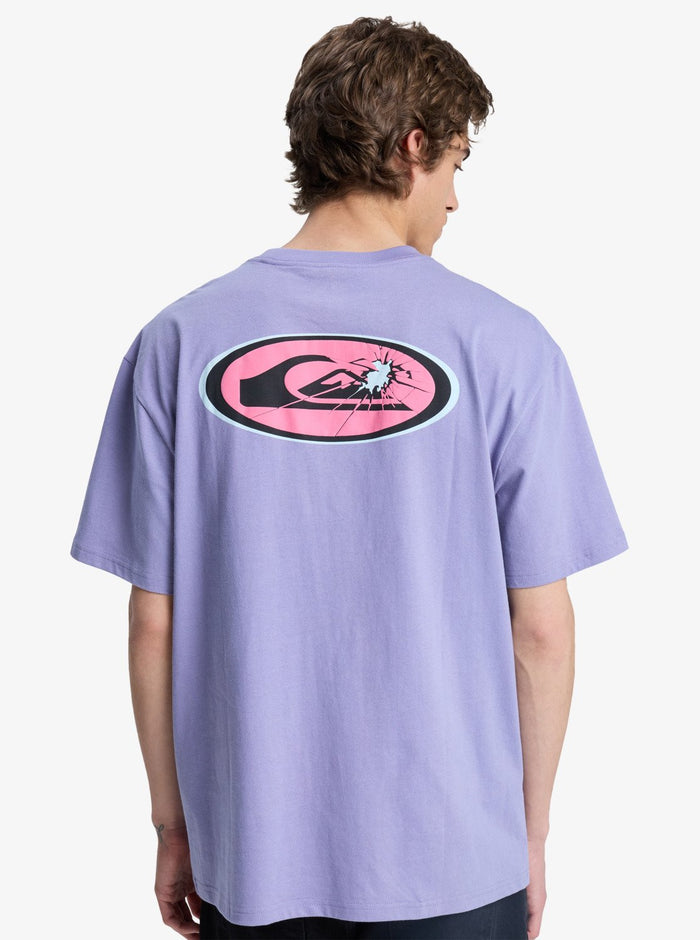 Quiksilver Fractured Wave Men's Short Sleeve T-Shirt - Daybreak