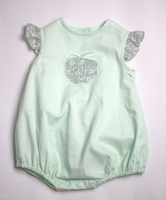 Rebecca Bubble in Mint Pique (#36) with Alice Liberty (#52), Size 18m ***MULTIPLE OPTIONS***