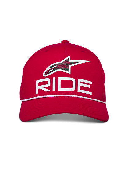 Ride Comp Snapback Hat - Red/White/Black