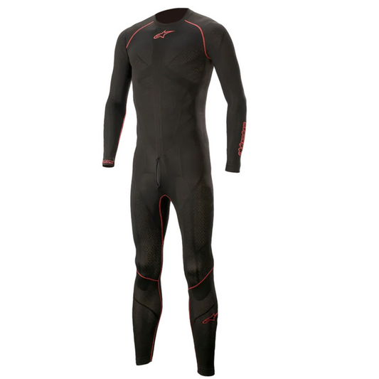 Ride Tech Lite 1pc Undersuit - Black/Red