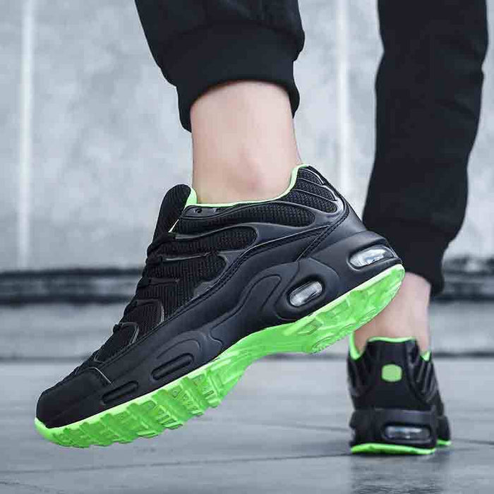 Running Shoes Air Cushion Large Size Cross-border Low-top Laces