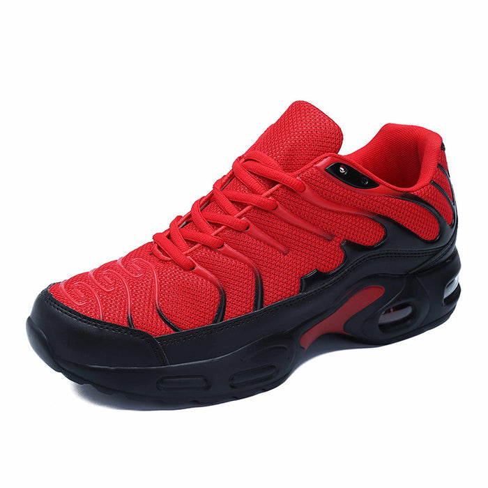 Running Shoes Air Cushion Large Size Cross-border Low-top Laces