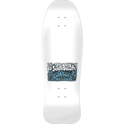 Santa Cruz Kendall Snake Reissue Deck - White