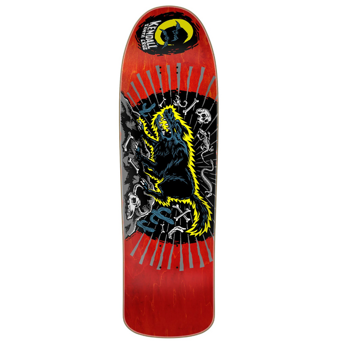 Santa Cruz Kendall Wolf Reissue Deck