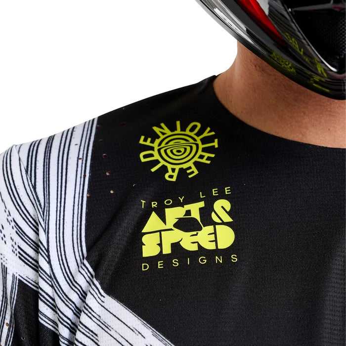 SE Pro Jersey Stripes - Infra red/Black