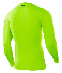 Seven Zero Compression Jersey - Flo Yellow