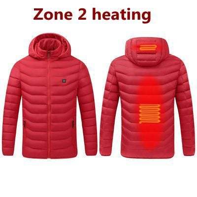 Smart constant temperature men and women can wear USB heating cotton clothes