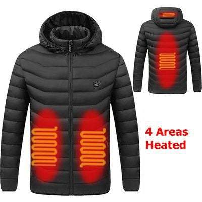 Smart constant temperature men and women can wear USB heating cotton clothes
