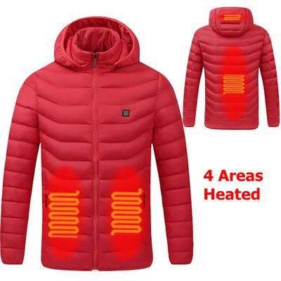 Smart constant temperature men and women can wear USB heating cotton clothes