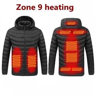 Smart constant temperature men and women can wear USB heating cotton clothes