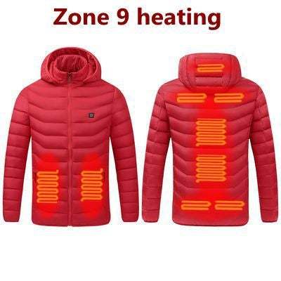 Smart constant temperature men and women can wear USB heating cotton clothes