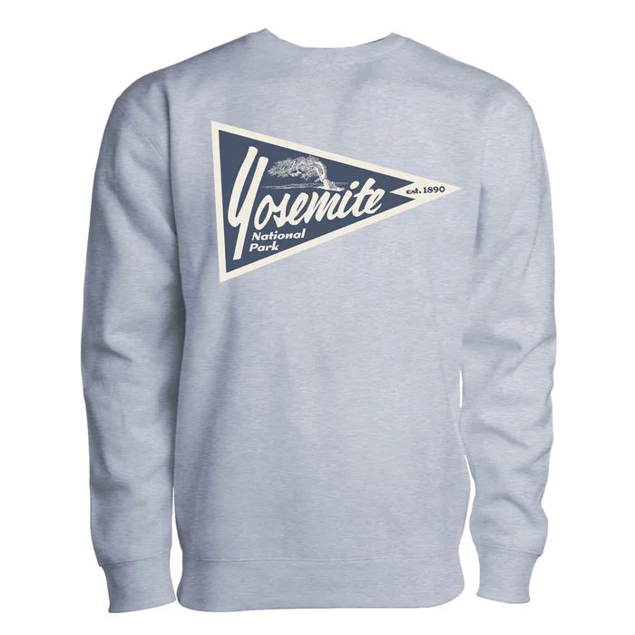 Stance National Parks Crewneck - Heather Grey