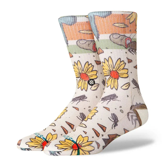 Stance X Todd Francis Thrashed Crew Socks