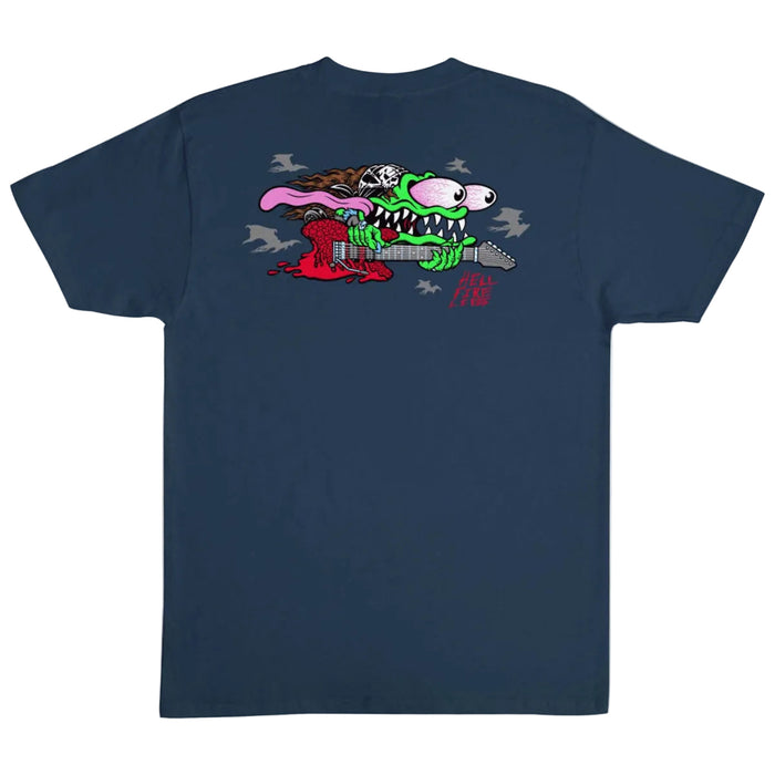 Stranger Things Eddie Slasher T-Shirt - Dusk Blue