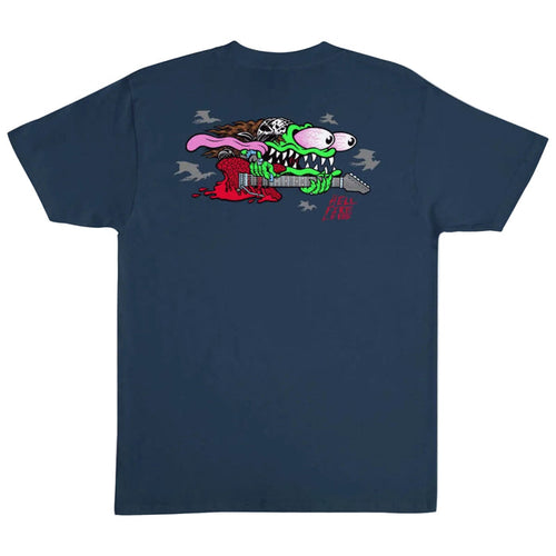 Stranger Things Eddie Slasher T-Shirt - Dusk Blue