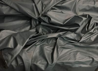 Stretch Faux Leather- Deep Teal Green