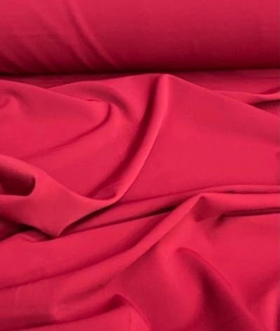 Stretch Poly Crepe- Burgundy