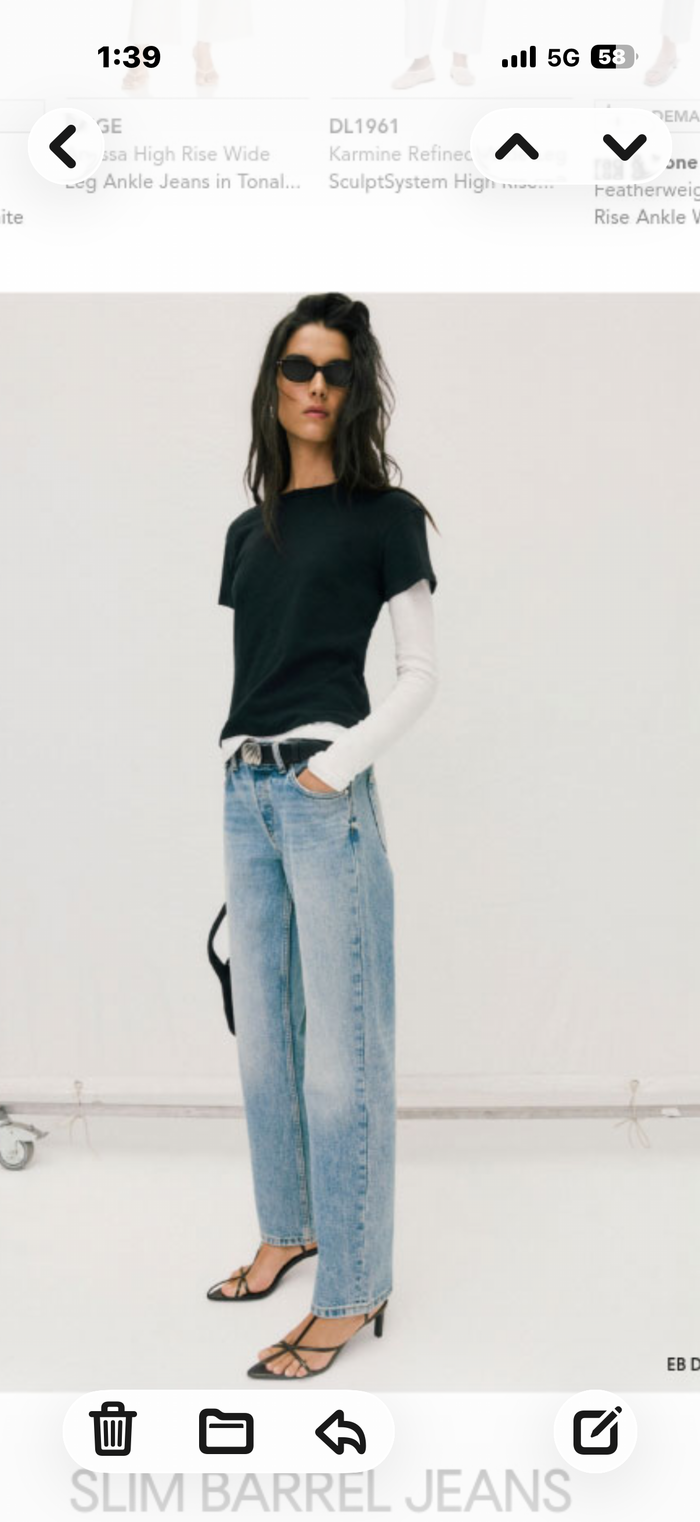 Stretch Selvedge Cotton Denim - White