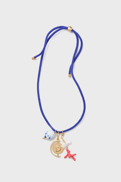 Blue Multi Graciela Necklace
