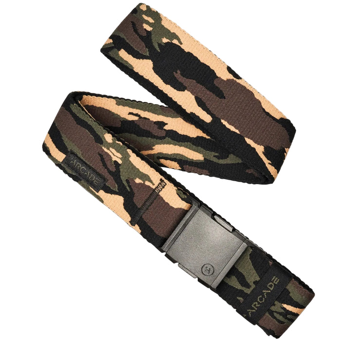 Terrorflage Stretch Belt - Black/Ivy Green