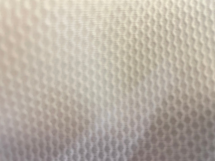 Textured Cotton Mini Pique - Bright White
