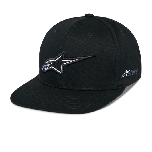 Thickness Snapback Hat - Black
