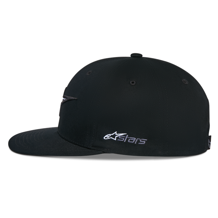 Thickness Snapback Hat - Black