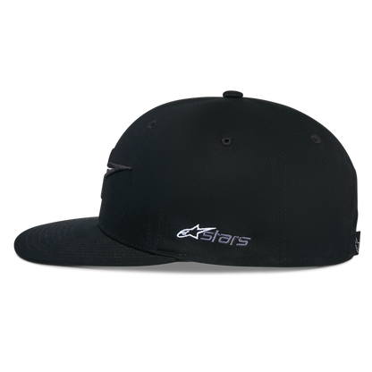 Thickness Snapback Hat - Black