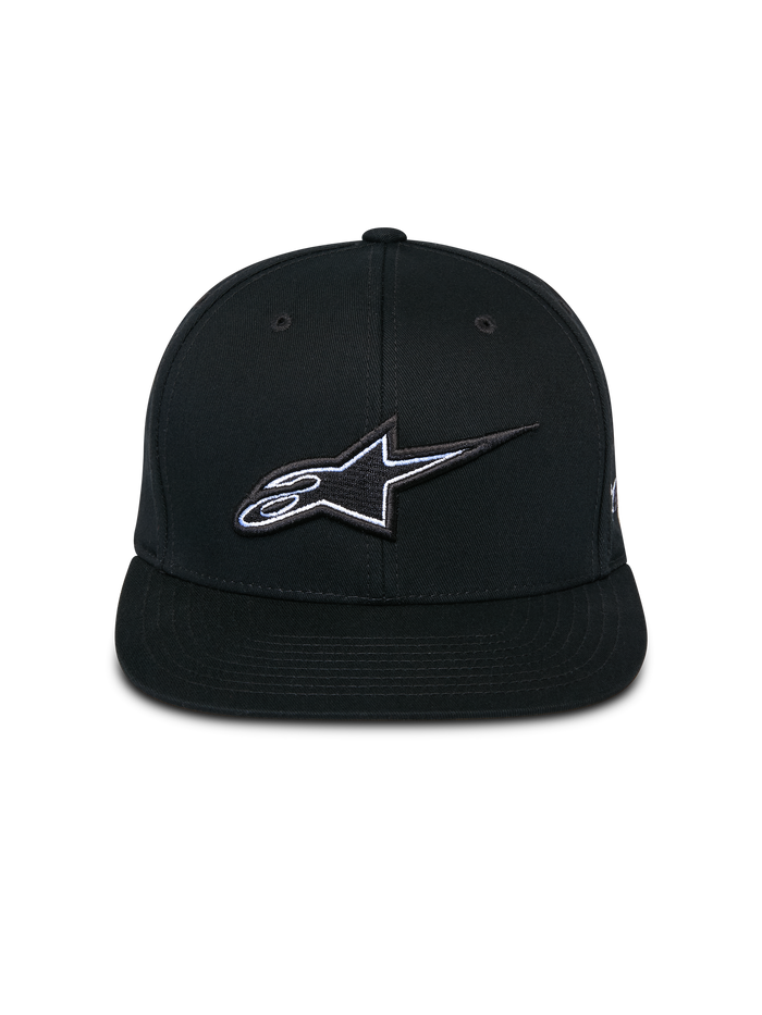 Thickness Snapback Hat - Black