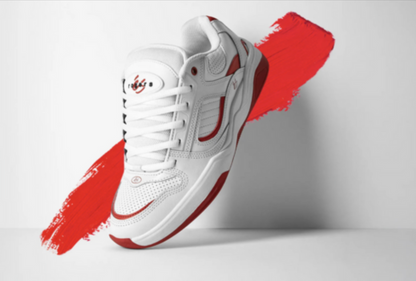 T.J. Rogers Signature Shoe - White/Red